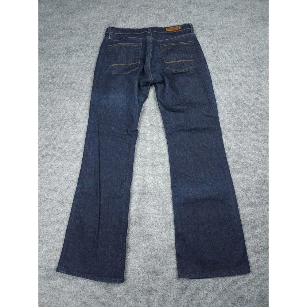 POLO Jeans Co. Bootcut Jeans Women's 8 Short Dark Wash Blue Stretch KELLY